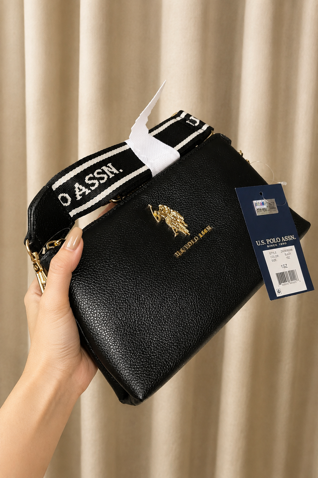Immediate TOP ZIP CROSSBODY BAG Serial 27V0092-AA00A