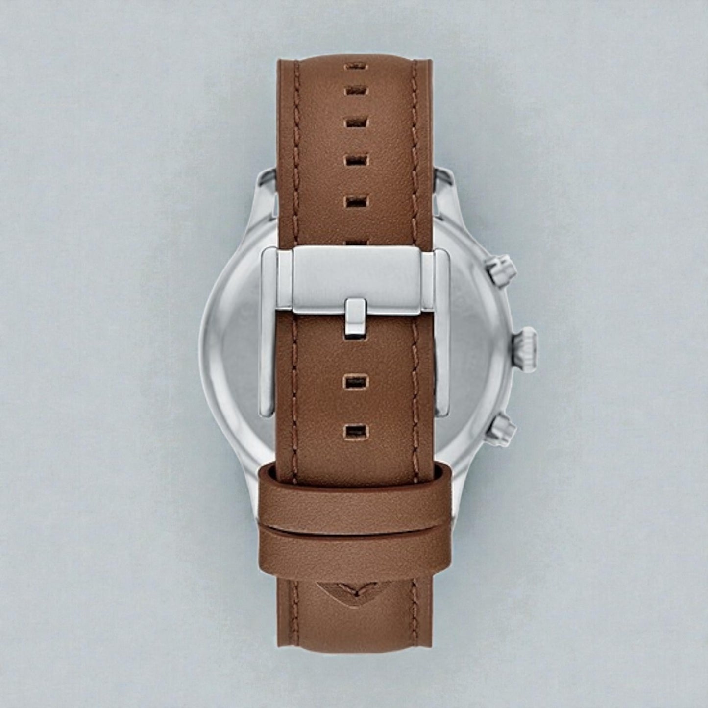 Flynn Chronograph Brown Leather Watch