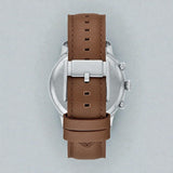 Flynn Chronograph Brown Leather Watch