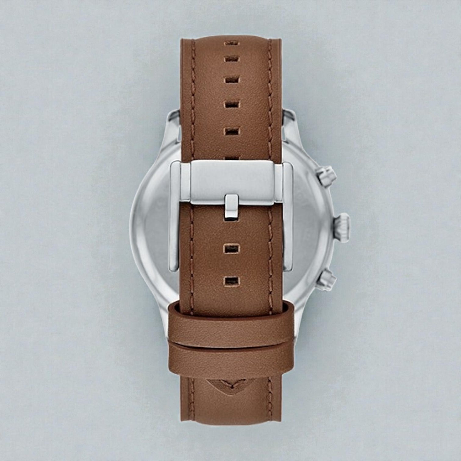 Flynn Chronograph Brown Leather Watch