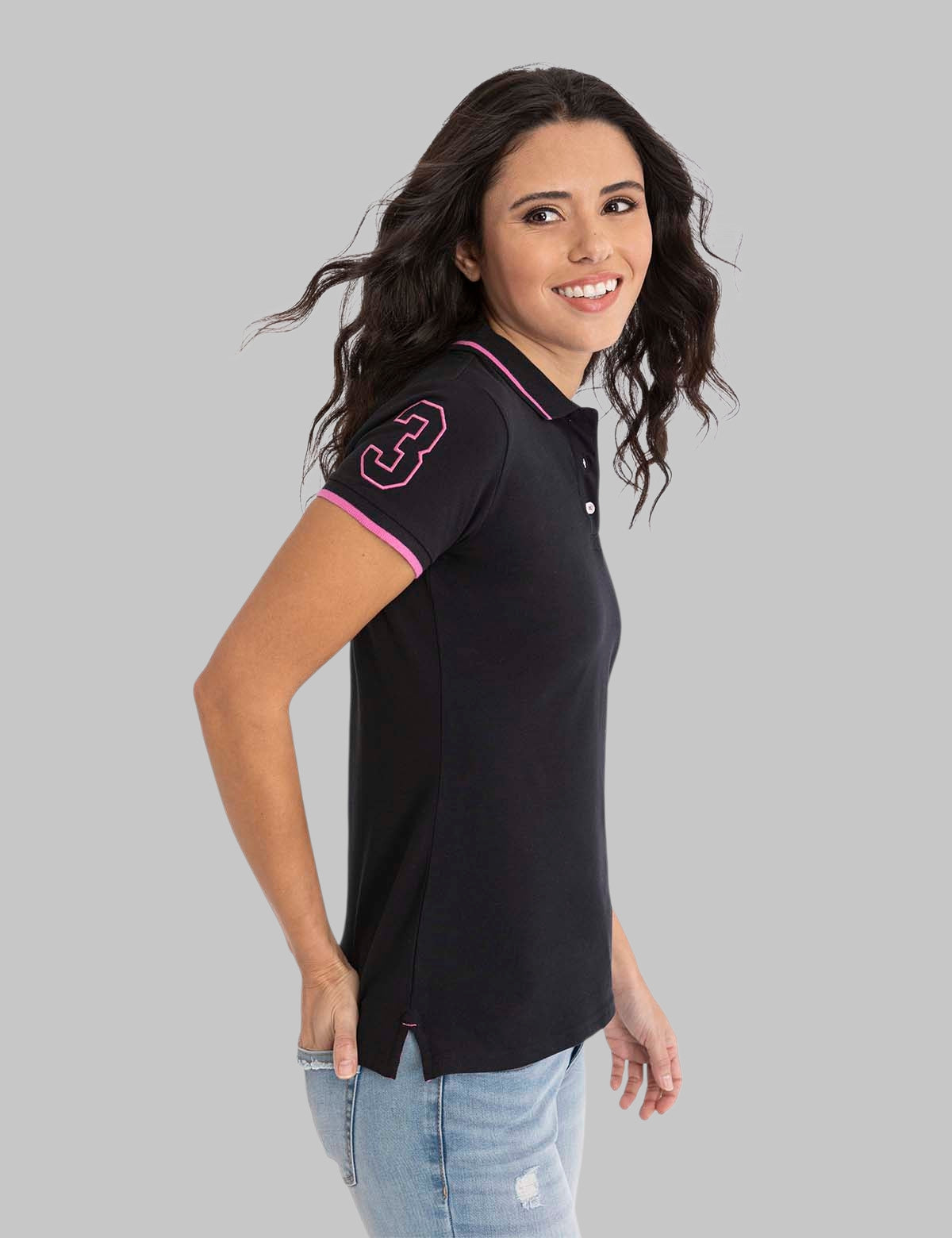 SOLID TRIPLE CROWN POLO SHIRT