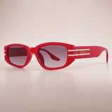 Guess 
Brown Gradient Rectangular Ladies Sunglasses
Item No. GO00071 66F 53