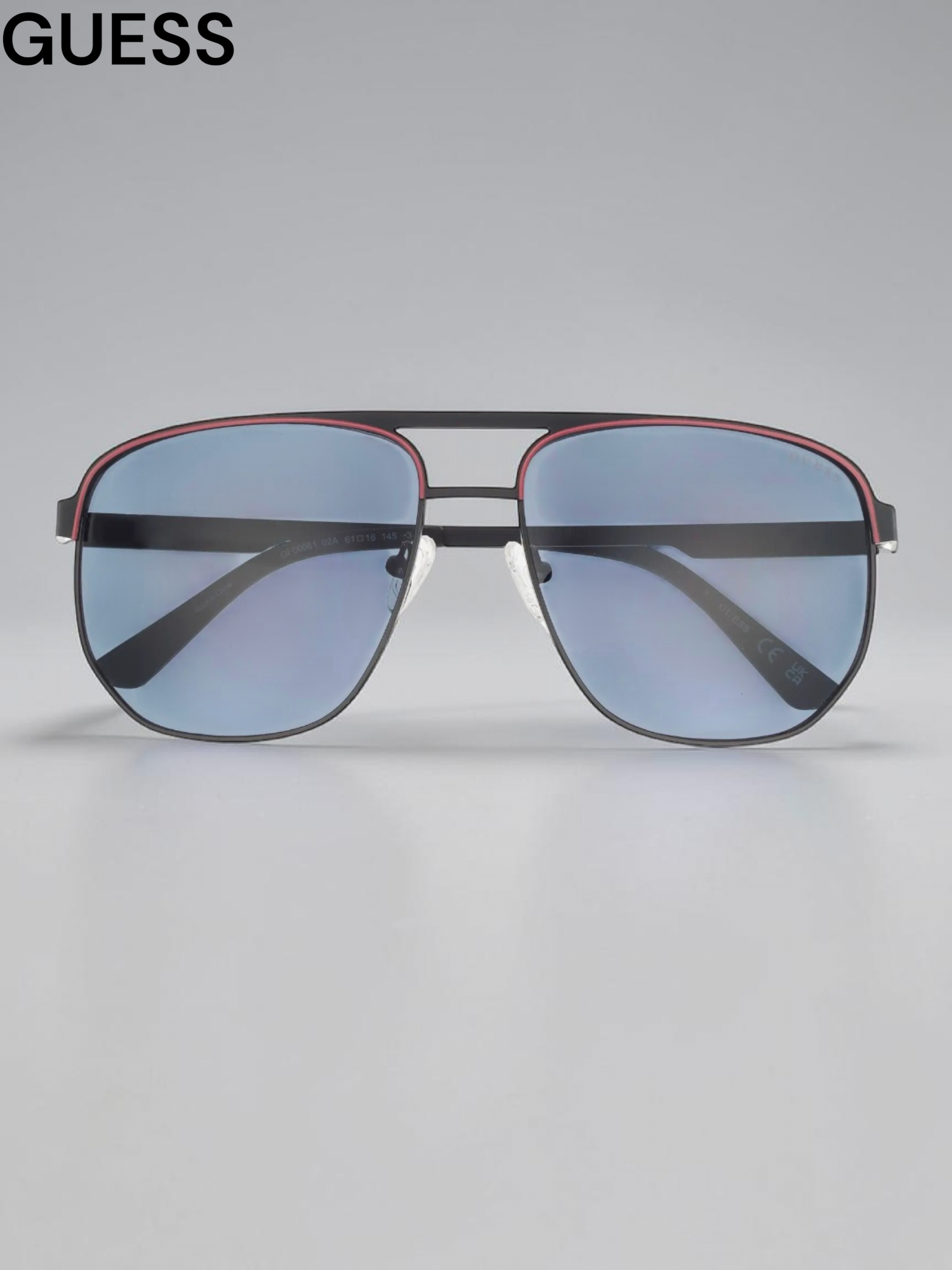 Guess  61mm Navigator Sunglasses