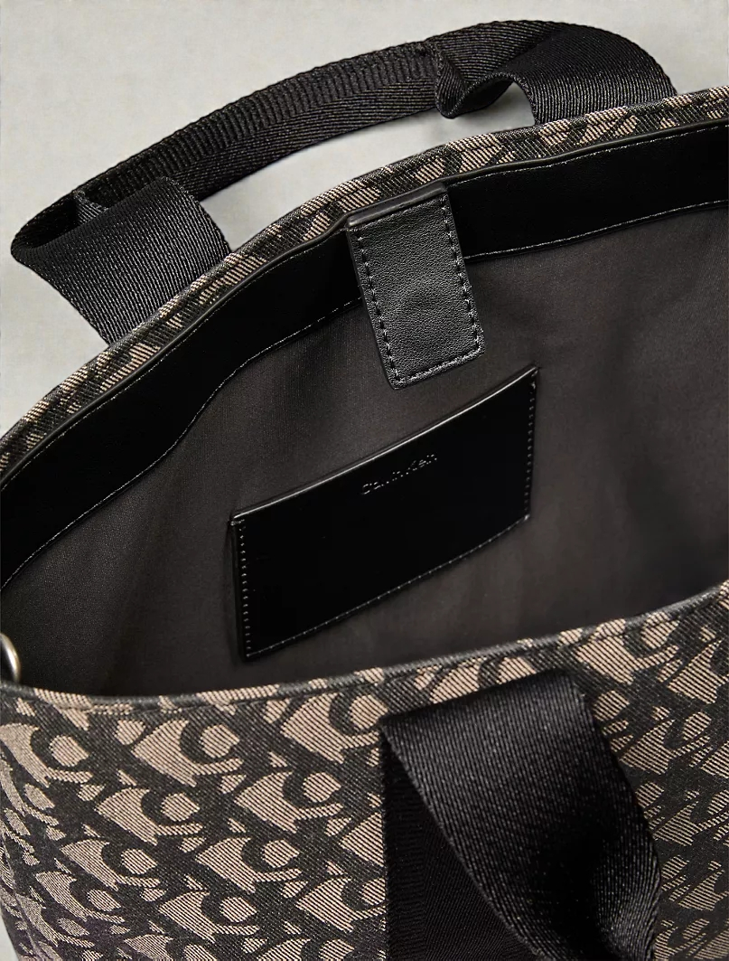 C.K Ultralight Logo Jacquard Mini Tote Bag 4F3354G