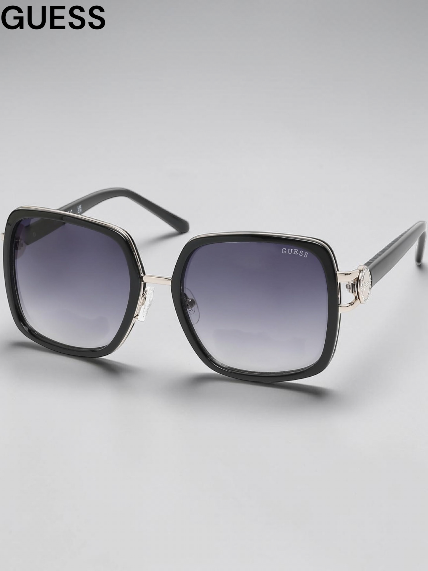 GUESS womens Gu00180 Aviator Sunglasses