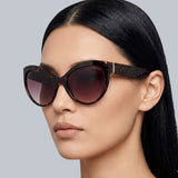 Guess 
Gradient Brown Butterfly Ladies Sunglasses
Item No. GU00130 52F 61
