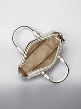 Michael Kors Arden  Signature Logo Top-Zip Satchel,35F6G4XS6S