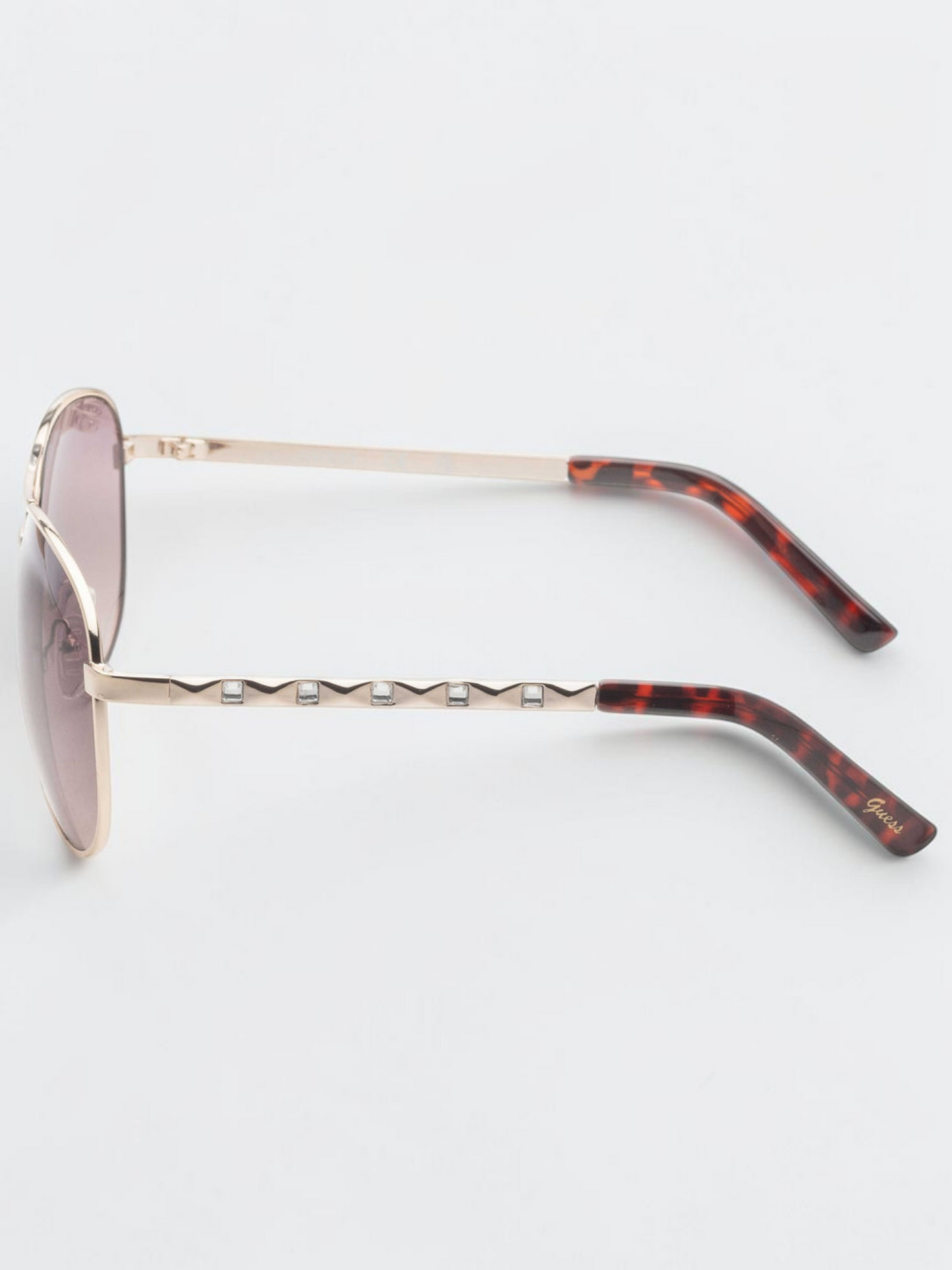 Immediate Guess Women's Gold Aviator Sunglasses