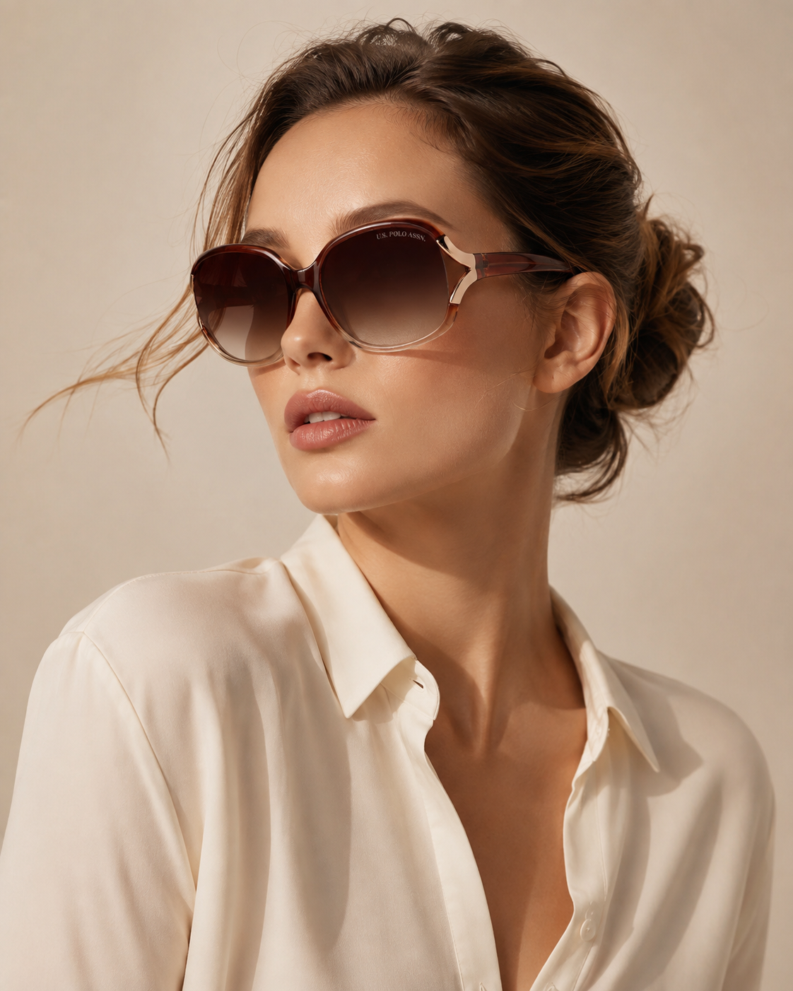 Immediate OVERSIZED INFINITY LOOP BUTTERFLY SUNGLASSES, PA5091-0000A