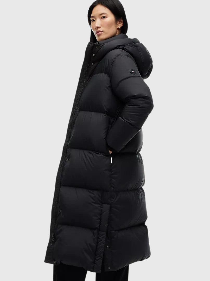TOMMY HILFIGER Water-Repellent Down Maxi Puffer Coat,WW51548-GT3
