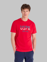 USPA LINEAR GRAPHIC JERSEY T-SHIRT
