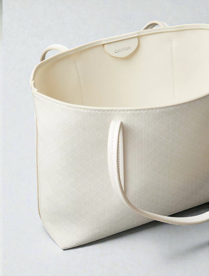 C.K Allover Emblem Logo  Tote Bag with Pouch 4F3267G