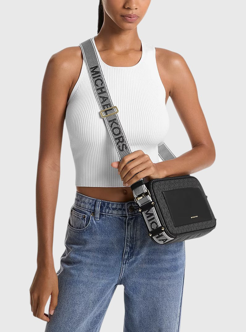 MICHAEL KORS Maeve Large Signature Logo Crossbody Bag, 32R5G5VC3B