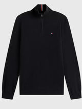 TOMMY HILFIGER Classic Quarter-Zip Sweater,78J9329-BDS