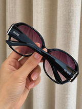 Immediate Guess smoke gradient oval ladies sunglasses gf0284