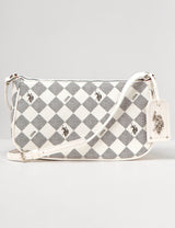 DIAMOND SIGNATURE CROSSBODY BAGUETTE BAG,27A176-AA00A