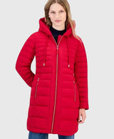 TOMMY HILFIGER Women's Puffer Packable Hooded Coat