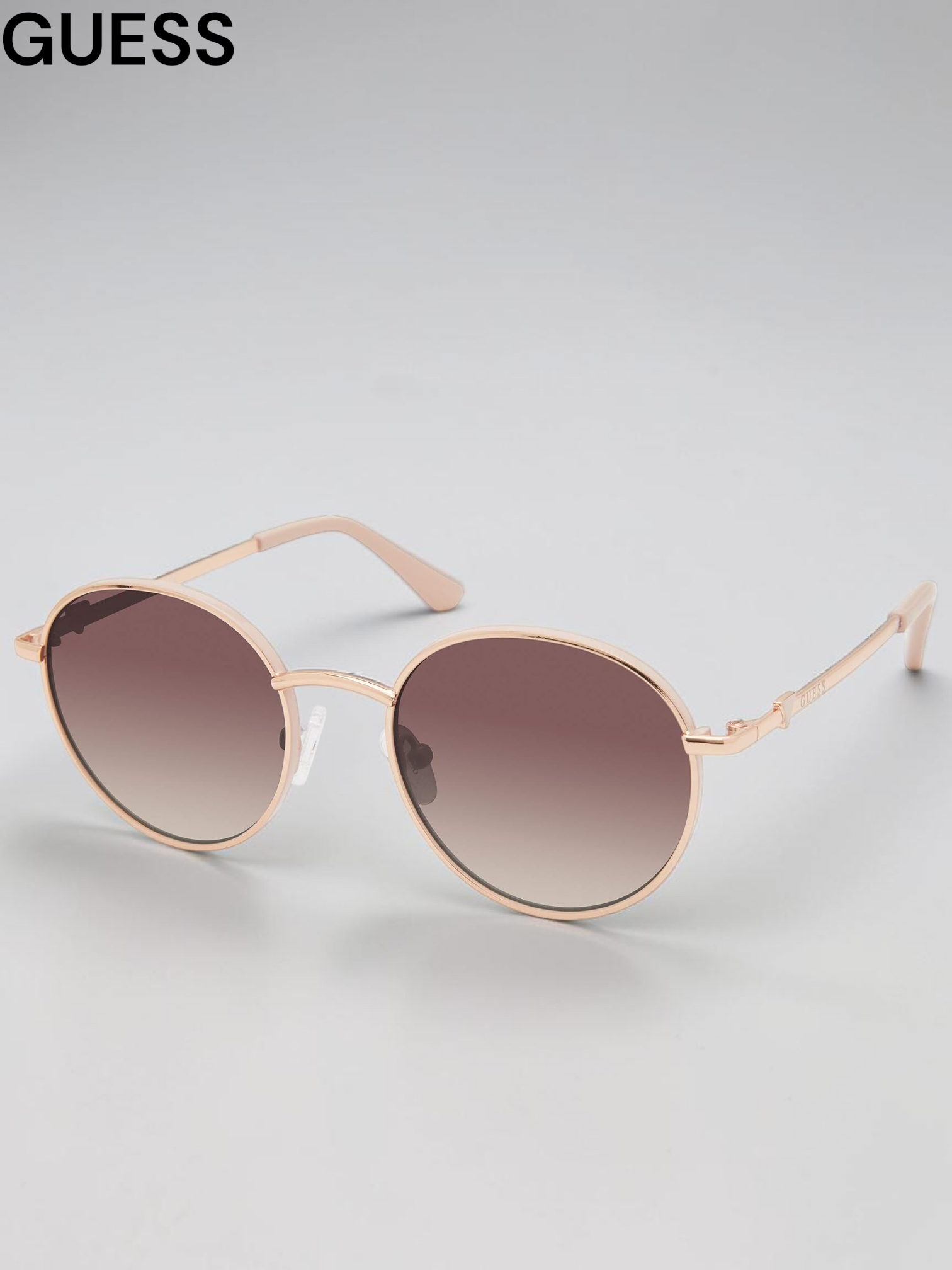 GUESS womens Classic Round Sunglasses Round Sunglasses