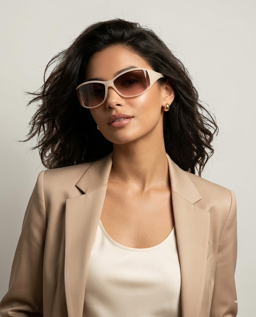 US Polo LADIES PLASTIC TAPERED TEMPLE SUNGLASSES  Serial PA5156-0000A