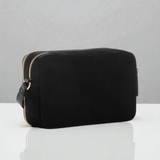 Avelina Rhinestone Logo Double-Zip Crossbody