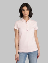 SLIM FIT INTERLOCK POLO SHIRT