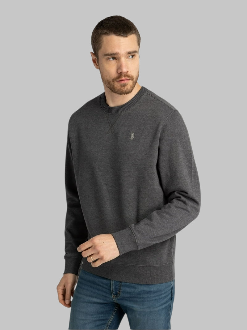 U.S. Polo Assn. Men's Crewneck Fleece Sweatshirt