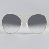 Tommy Hilfiger 
Grey Gradient Pilot Ladies Sunglasses,TH 1668/S