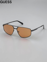 Guess  61mm Geometric Sunglasses