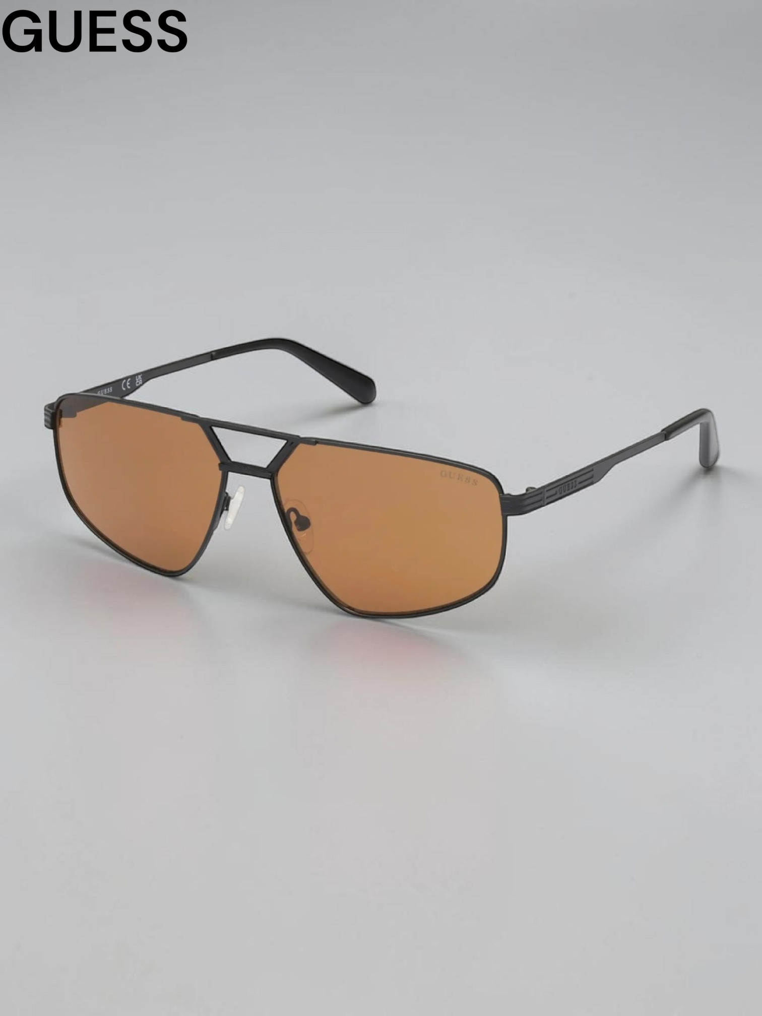 Guess  61mm Geometric Sunglasses
