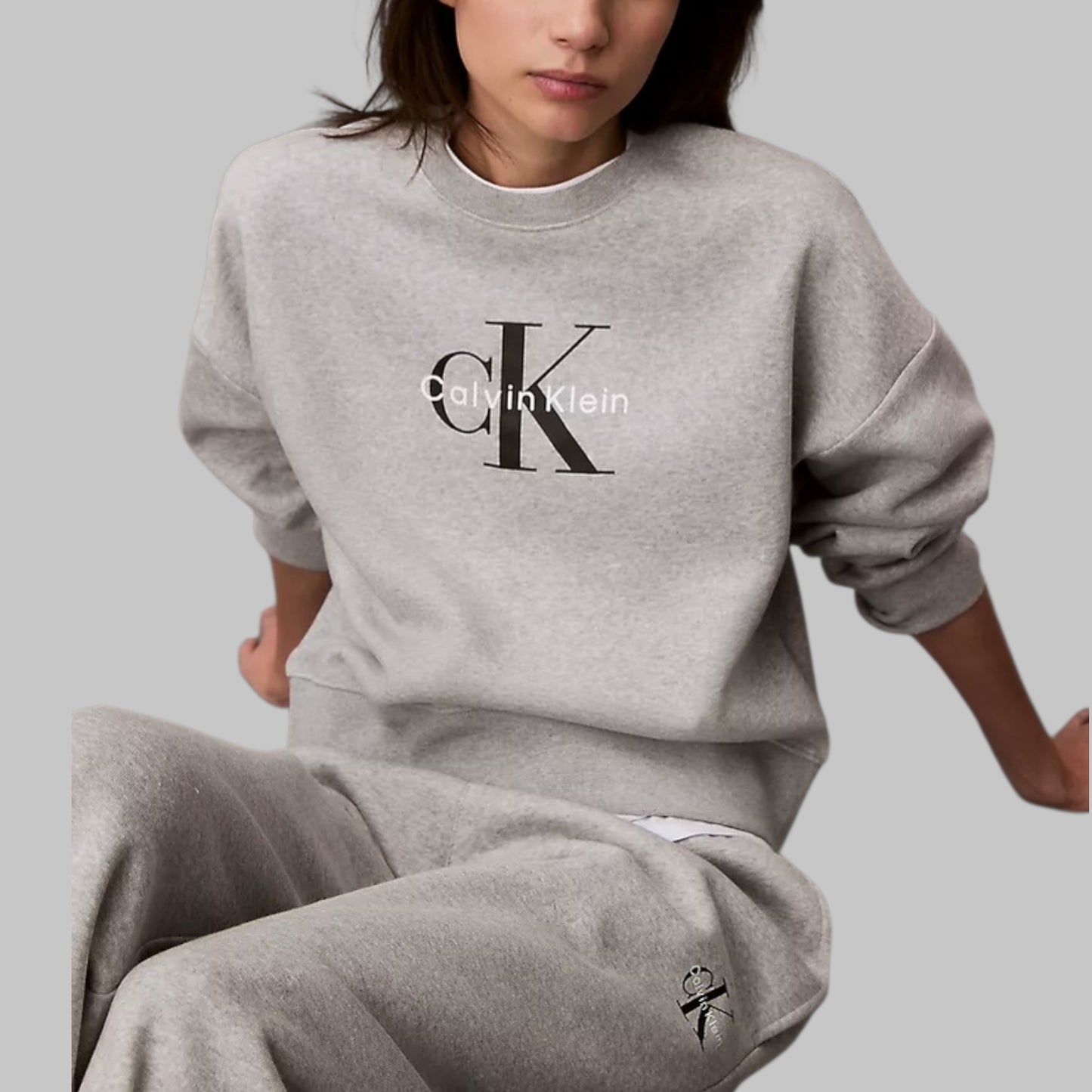 Monologo Fleece Relaxed Sweatshirt