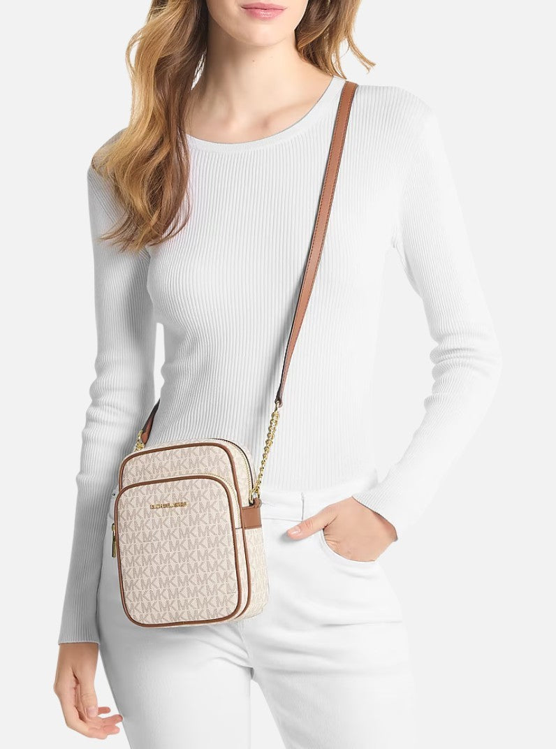 Michael Kors Jet Set Travel Medium Logo Crossbody Bag, 35F1STVC2B