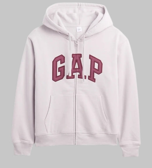 Relaxed Gap Logo Zip Hoodie