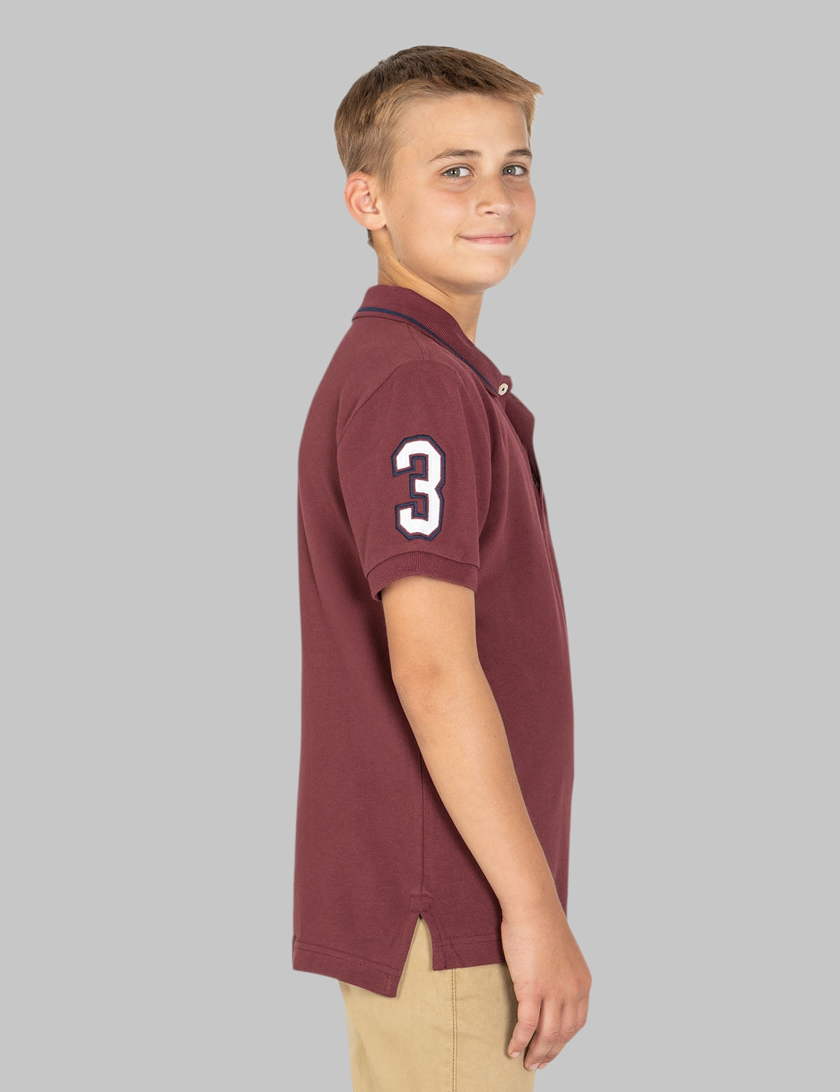 BOYS PIQUE POLO SHIRT
