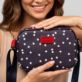 CLASSIC ZIP STAR PRINTED CROSSBODY BAG,27A181-AA00A