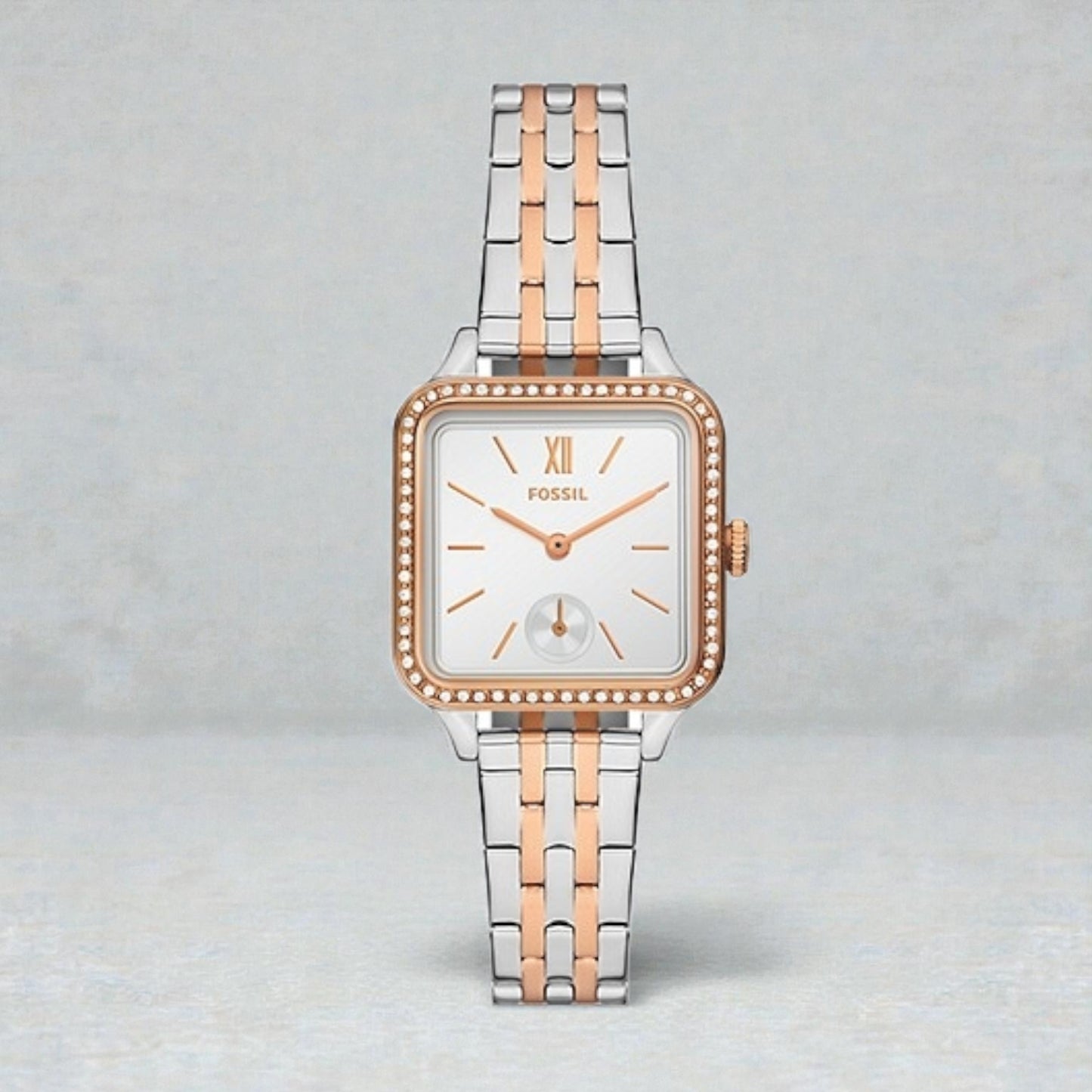 Colleen Three-Hand Two-Tone Stainless Steel Watch