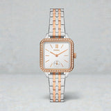 Colleen Three-Hand Two-Tone Stainless Steel Watch