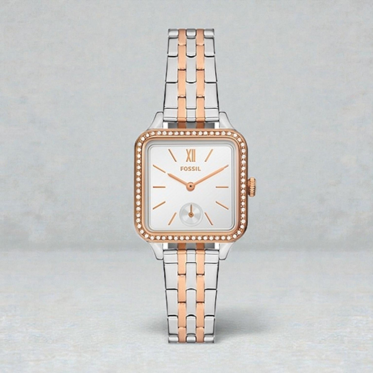 Colleen Three-Hand Two-Tone Stainless Steel Watch
