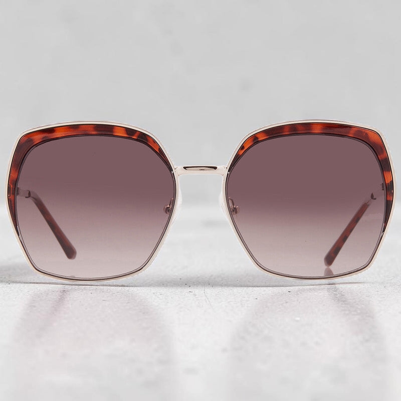 Guess 
Brown Gradient Butterfly Ladies Sunglasses
Item No. GF0410 32F 59