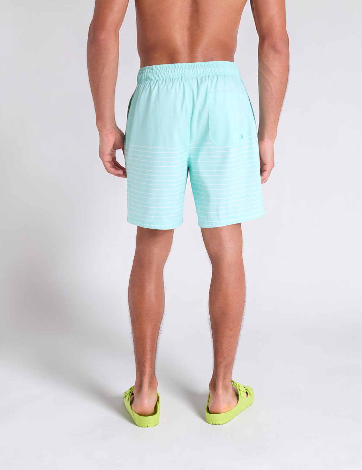 Immediate 7" PIN STRIPE SWIM SHORTS Serial 103755-P600A
