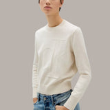 Smooth Cotton Monogram Sweater