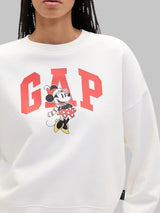 Gap × Disney Minnie Mouse Oversized Logo Sweatshirt
