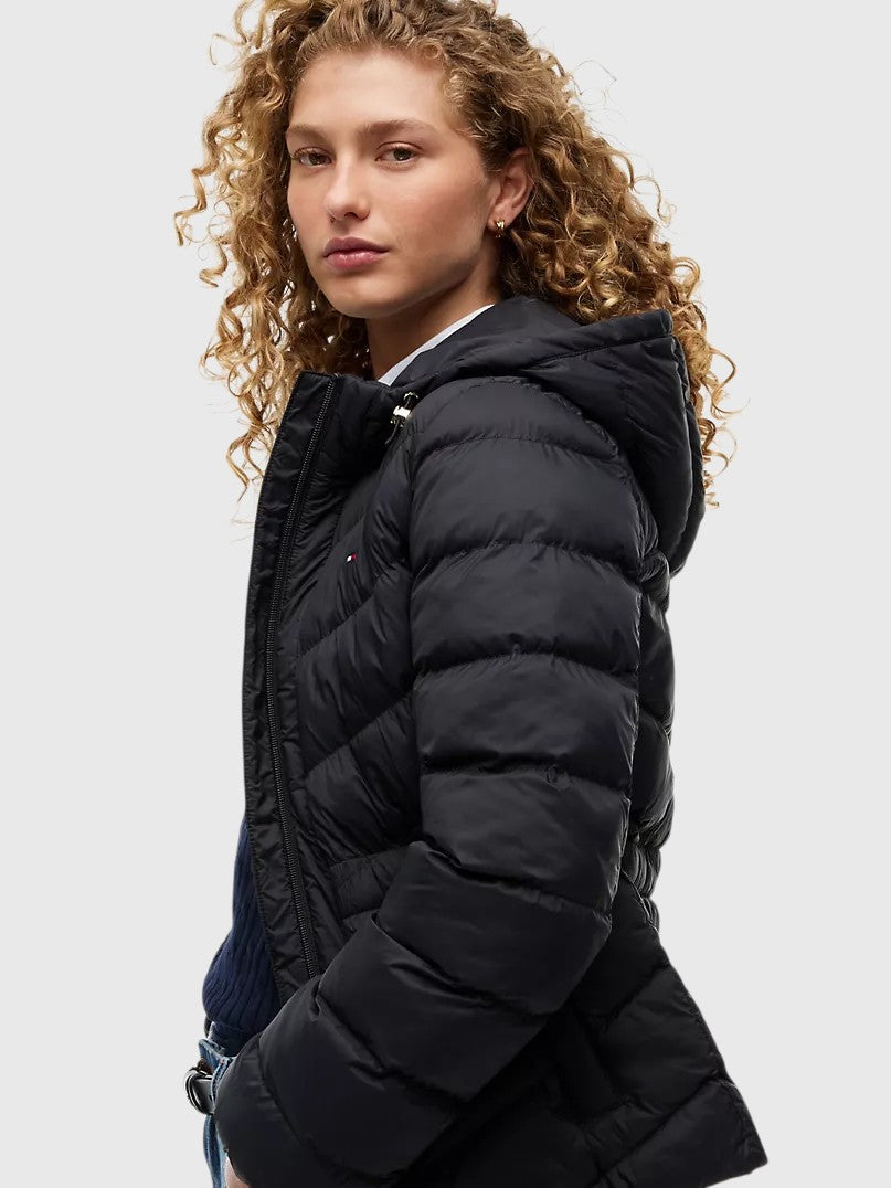 TOMMY HILFIGER  Quilted Hooded Jacket,XW09404-ACI