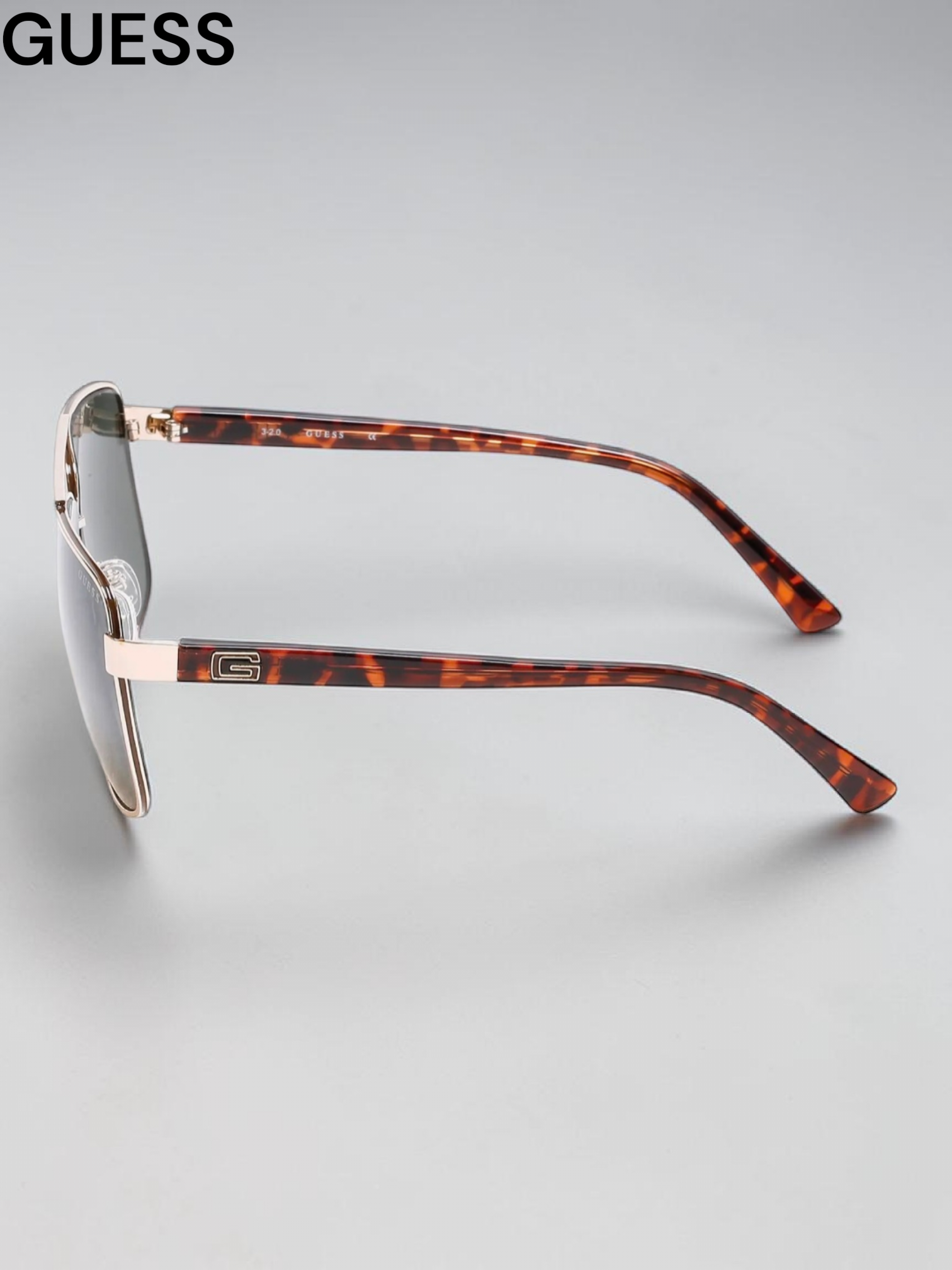 Guess 61mm Rectangular Sunglasses