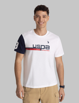 USPA GRAPHIC CREW NECK T-SHIRT