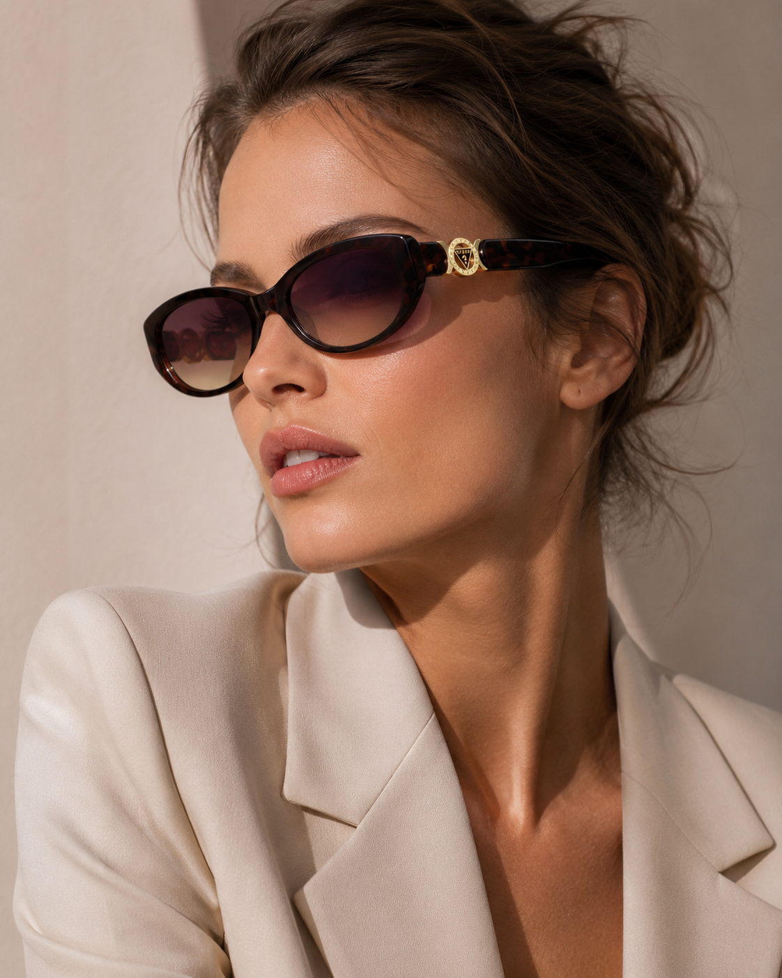 Immediate Guess 54mm Oval Sunglasses GF00076