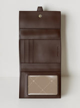 Michael Kors Greenwich Medium Saffiano Leather Trifold Wallet,35S5GGRE6L