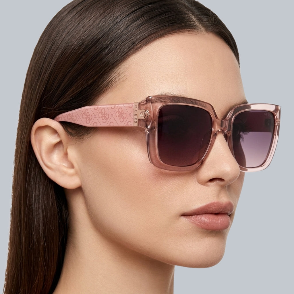 Guess 
Brown Gradient Square Ladies Sunglasses
Item No. GU00200 72F 53