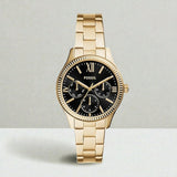 Rye Multifunction Gold-Tone Stainless Steel Watch