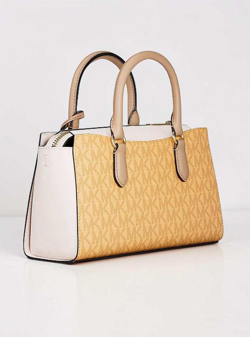 Arden Color-Block Signature Logo Messenger Bag,35S6S4XM1B