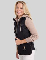 US.POLO.ASSN SUEDE CROSSBODY BAG ,27A399-AA00A